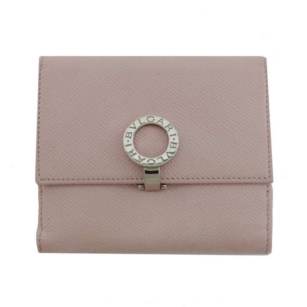 BVLGARI Bifold Wallet pink Women 30411 Authentic secondhand